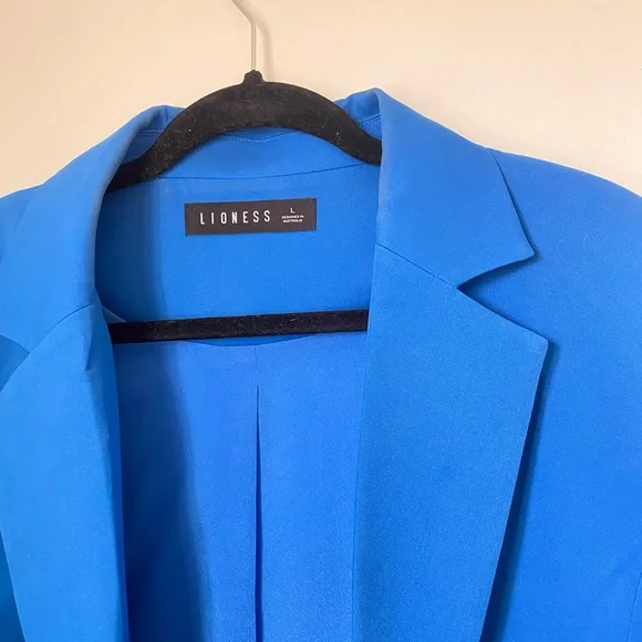 Lioness blue double breasted blazer - Picture 4 of 5